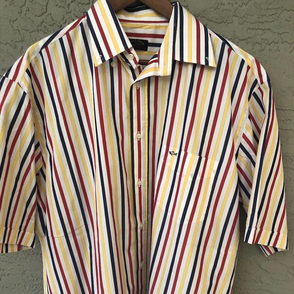 Paul & Shark Yachting Short Sleeve Shirt - XL